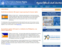 Tablet Screenshot of bangkok.ohchr.org