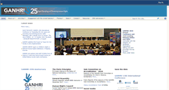 Desktop Screenshot of nhri.ohchr.org