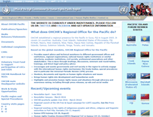 Tablet Screenshot of pacific.ohchr.org