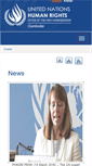 Mobile Screenshot of cambodia.ohchr.org